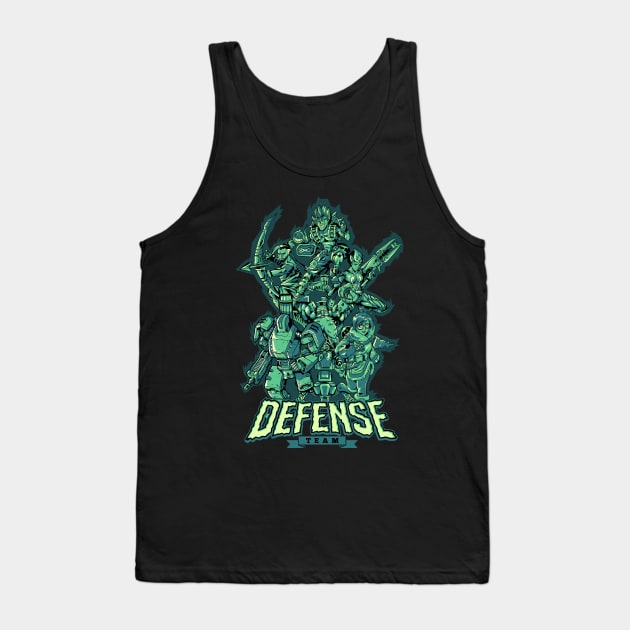 Defense Team Tank Top by AdamWorks